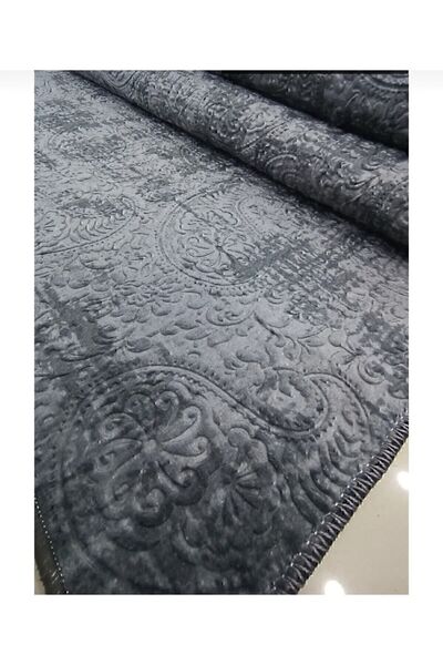 Dinarsu Kaymaz Taban Halı Yolluk Nevra Assos Gri