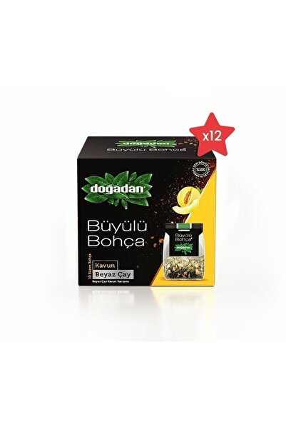 Doğadan Büyülü Bohça Beyaz Çay Kavun X 12