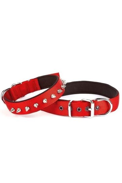 Doggie Konforlu Dokuma El Yapımı Köpek Boyun Tasması 2,5x42-50cm