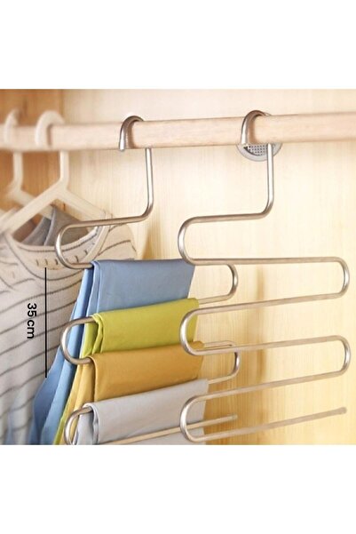Genel Markalar 5 Katlı Metal Pantolon Askısı