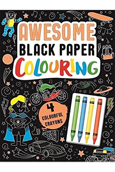 Igloo Books تلوين ورق اسود رائع