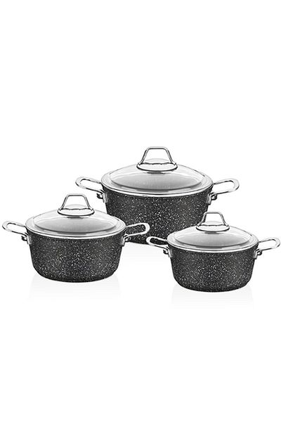FALEZ Black Line 6 Piece Midi Set