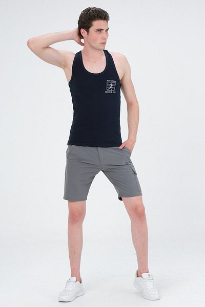 Rich Men's Swimmer Cut Sports Tank Running Athlete Tank Top