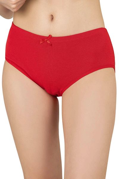 ÖZKAN underwear Özkan 0305 6 Pack Women's Ribbed Stretchy Cotton High Waist Bato Panties