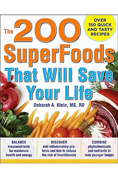 Mcgraw-Hill 200 نوع من الأطعمة الخارقة التي ستنقذ حياتك برنامج كامل لعيش حياة أطول وأصغر سنا