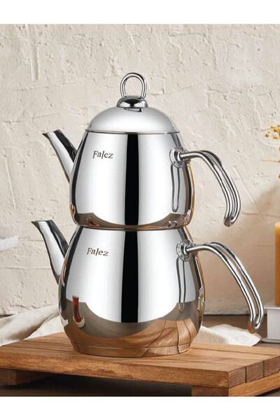 FALEZ NATURE FAMILY SIZE STEEL CAYDANET SET