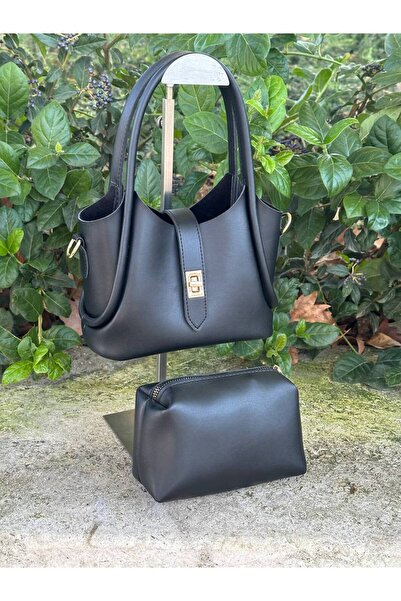 SHIKIRTI Geanta de umar dama model Puppy cu geanta de machiaj si curea cu bra...