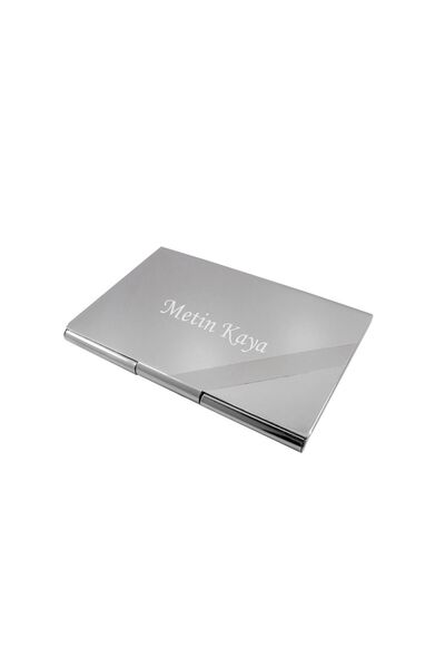 Personalized Thin Model Metal Business Card Holder