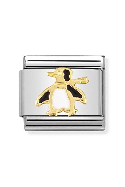 NOMİNATİON Composable Classic Dekoratif Link - Hayvanlar - Penguen - (04 Peng...