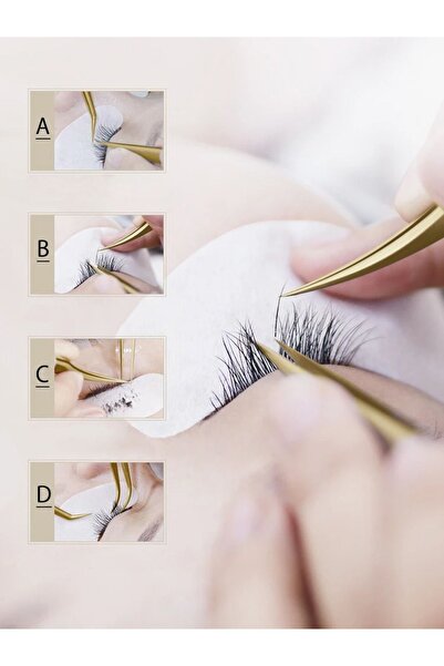 valkyrie Profesyonel 1. Sınıf Hassas Kaş Kirpik İpek Cımbız Seti - Antistatik Paslanmaz Kuaför Cımbızı