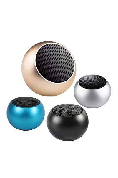 Paleon Portatif Taşınabilir Bass Ses Topu Bombası Mini Kablosuz Wireless Blue...