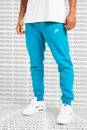 Nike Club Fleece Sweat Pant ardonlu Pamuklu E ofman Alt Ac k Mavi Fiyat Yorumlar Trendyol