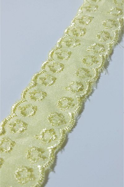 ÖZPAŞ TEKSTİL VE AKSESUAR Fisto Guipure - 3cm X 9 Mt Large Design