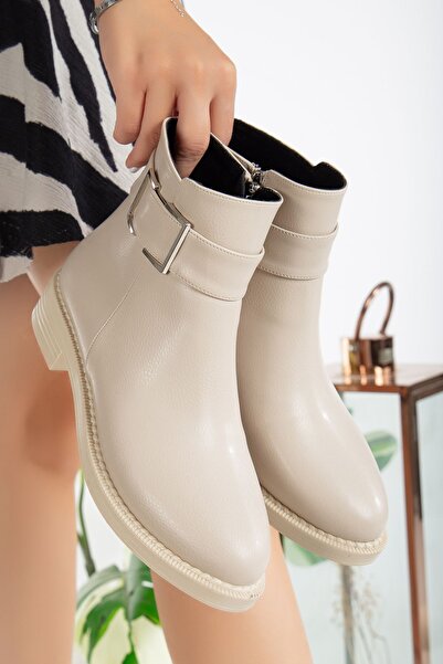 BUİSTİ Γυναικείες μπότες Bella - Λεπτομέρεια με ζώνη και πόρπη