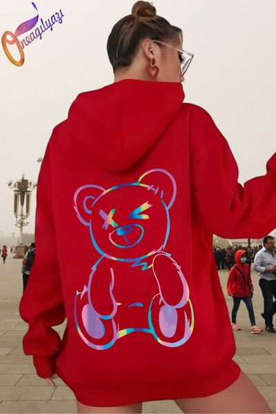 oneagılyazı Hanorac imprimat cu glugă