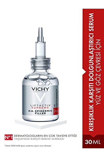 Vichy LİFTACTİV SUPREME,KIRIŞIKLIK KARŞITI,DOLGUNLAŞTIRICI,NEMLENDİRCİ SERUM-...