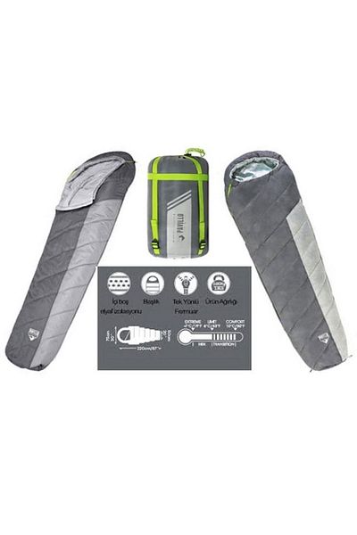 BESTWAY Pavillo Hiberhide 0 (-4-1 C) Sleeping Bag 230x80x60 Cm Gray 68104