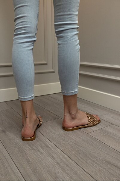 sorella Γυναικείες Μεταλλικές Παντόφλες Beach Elegance - Jasmine