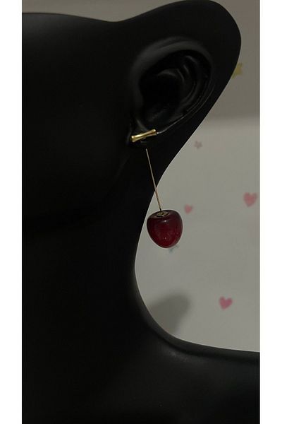 stainless steell Cherry Earrings