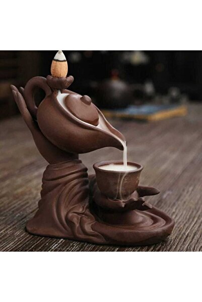 himi teraryum objeleri Çaydanlık Tütsü El Modeli Şelale Buhardanlık Geri Akış...
