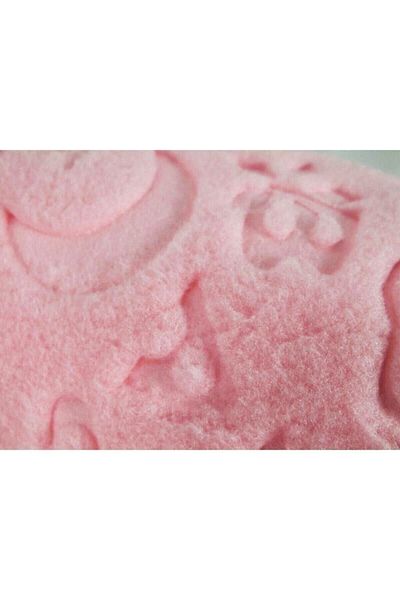 Bahar Pink Plush Baby Blanket 110 X 90cm (Product Is Seasonal Thin)
