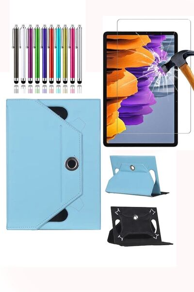 corcishop Redmi Pad Pro 12 İnç Uyumlu Universal Dönerli Standlı Kılıf + Ekran...