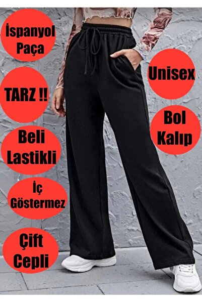 yx yustex sport Μαύρο, ελαστικό και άνετο ύφασμα - Γυναικείο παντελόνι φόρμας...