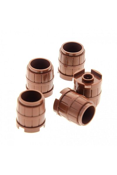 LEGO Light Brown Pirate Barrel - Moc Custom 2X2X2 Barrel Barrel 1 Piece