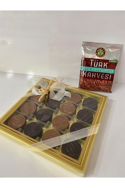 Melodi Çikolata Melodi Madlen Bayram Çikolatası Küçük Ve Türk Kahvesi