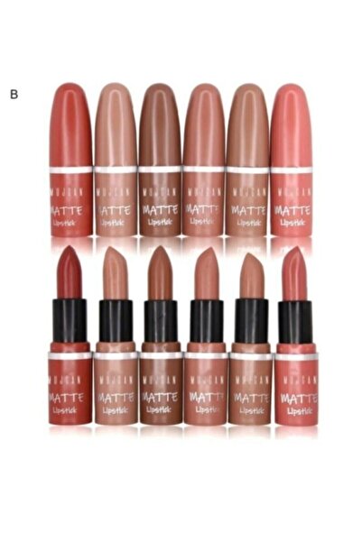 MissGalina مجموعة أحمر الشفاه غير اللامعة Miss Galina مكونة من 6 قطع "ب