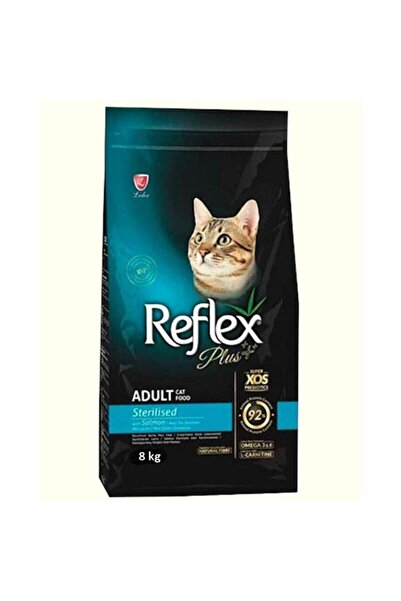 Reflex Plus Somonlu Kısırlaştırılmıs Yetişkin Kedi Maması 8 Kg