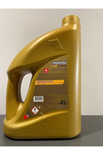 Petrol Ofisi Maxima Fm 5w-30 Motor Yağı 4 Lt Orijinal