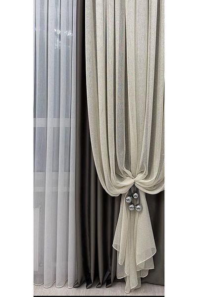Helezoni Curtain Accessory Corneche Tactical Metal 4 Ball Luxury Bracelet 1 PIECE CORNICH IS INSTALLED