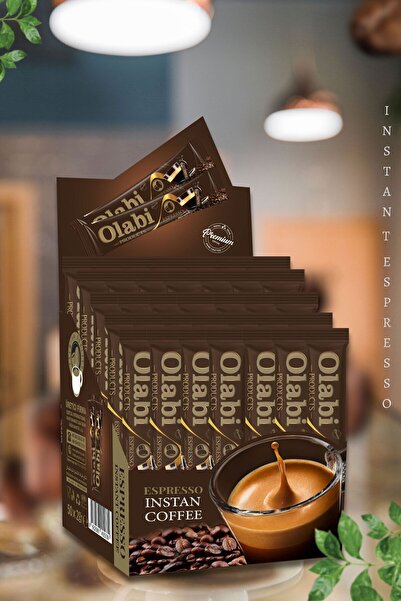 Olabi Espresso Çözülebilir Hazır Kahve 2,5gr * 50