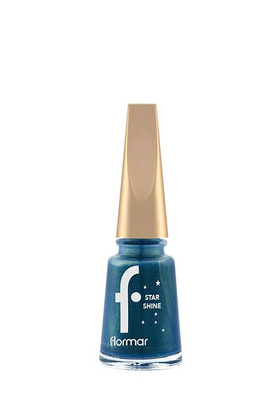Flormar Metallic Shiny Nail Polish - Star Shine Nail Enamel - 004 Nyght Out-8690604564149
