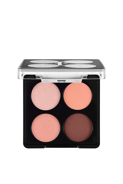Flormar Pink-Brown Matte & Luminous Eyeshadow Palette - 008 Fall in Love Color Eyeshadow Palette