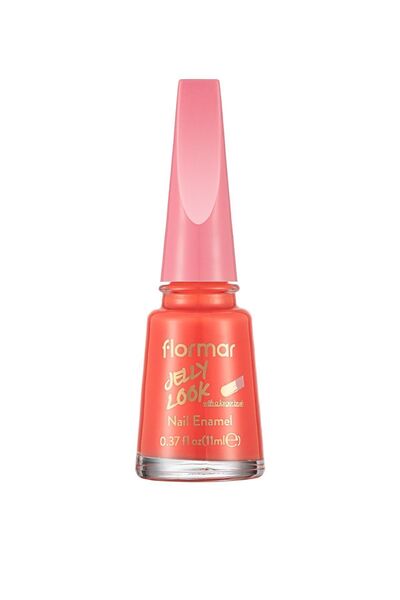 Flormar Jelly Look Yüksek Pigmentli & Parlak Bitişli Jel Görünümlü Oje