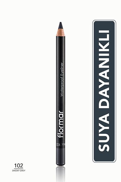 Flormar Waterproof Eye Pencil - Gray Waterproof