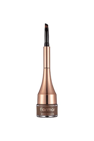 Flormar Dense Pigmented Permanent Eyebrow Pomade (BEIGE) - Brow Pomade - 001 Beige -8690604572182
