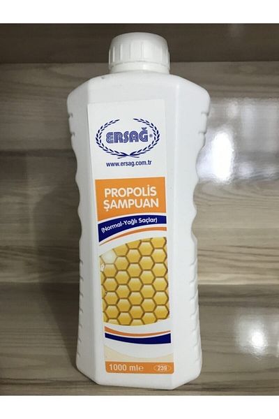 Ersağ 1000 ml Regular Raincoat Shampoo with Propolis