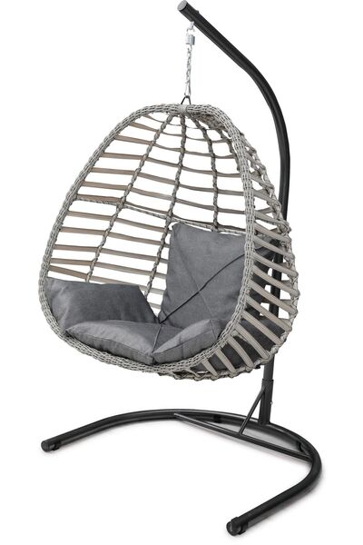 Tu Tienda Rattan Tek Kişilik Bahçe Balkon Ev Salıncağı,bal