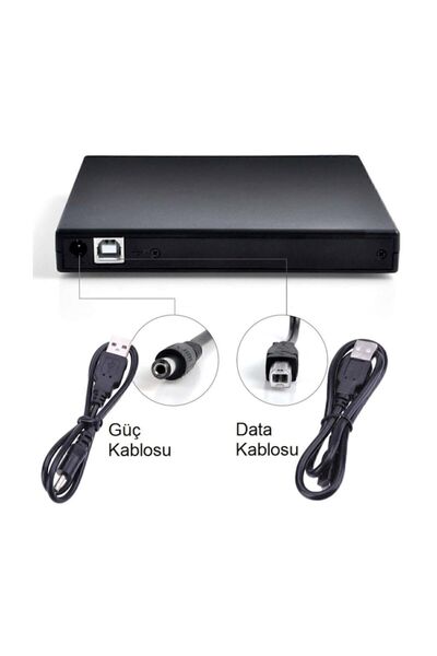 SD TREND Harici Dvd Rw Usb 2.0 Cd Dvd Yazıcı Okuyucu