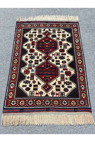 BURAK HALI El Dokuma Yörük Halısı 120x160 Kök Boya %100 Yün Halı
