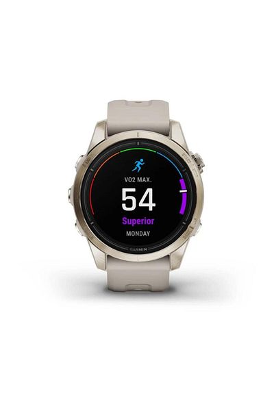 Garmin GARMIN EPIX PRO (GEN 2) SAPPHIRE EDITION- 42MM -SOFT GOLD WITH LIGHT SAND SILICONE BAND