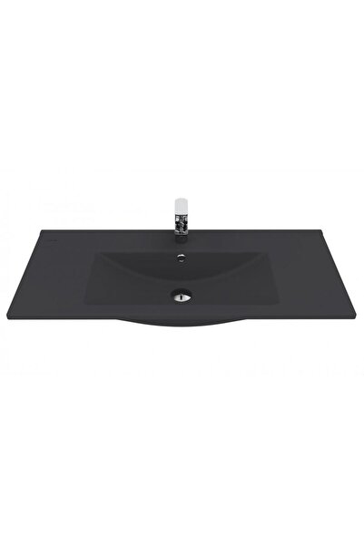 Creavit Su Etajerli Lavabo Antrasit Mat 100cm