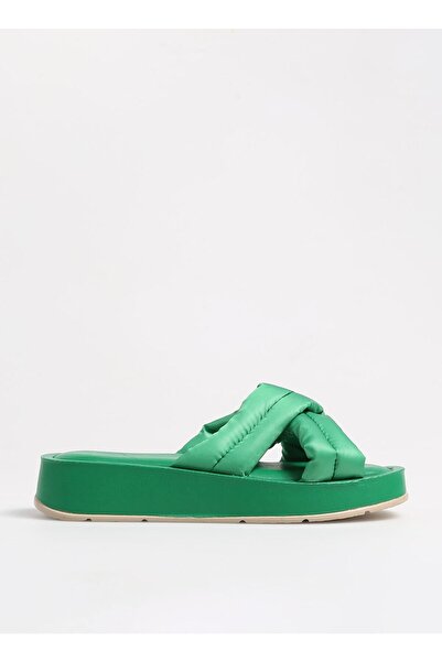 F By Fabrika Yeşil Kadın Terlik Adresa