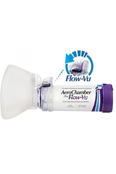 Aerochamber Mor Maskeli Flow-vu 5-15 Yaş