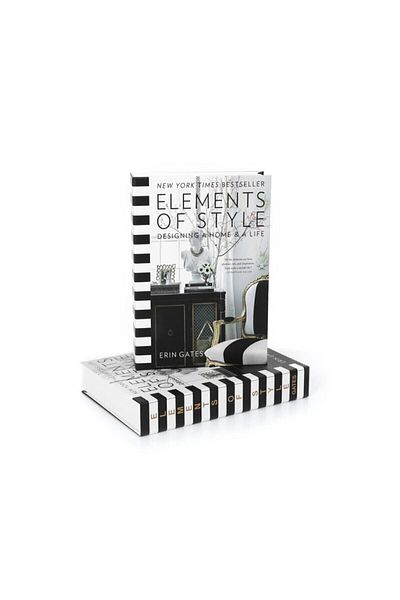 DE HOME Elements Of Style Decorative Book Box Elements Of Style Decorative Book Box