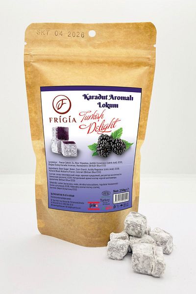 Frigia Natural Black Mulberry Delight - 250 Grams