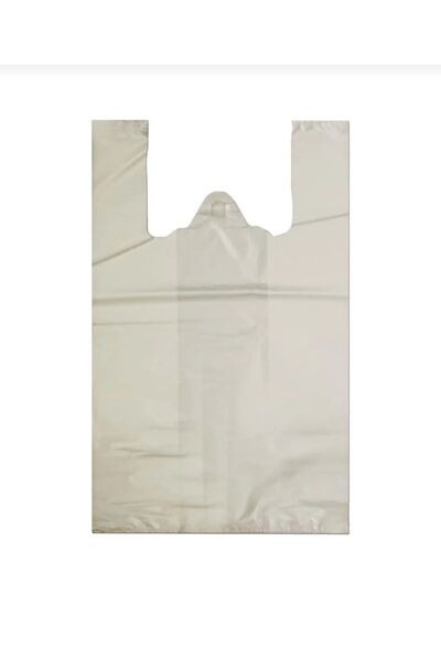 POŞET Battal boy 50×90 cm kirli beyaz kurban poşeti 10'lu